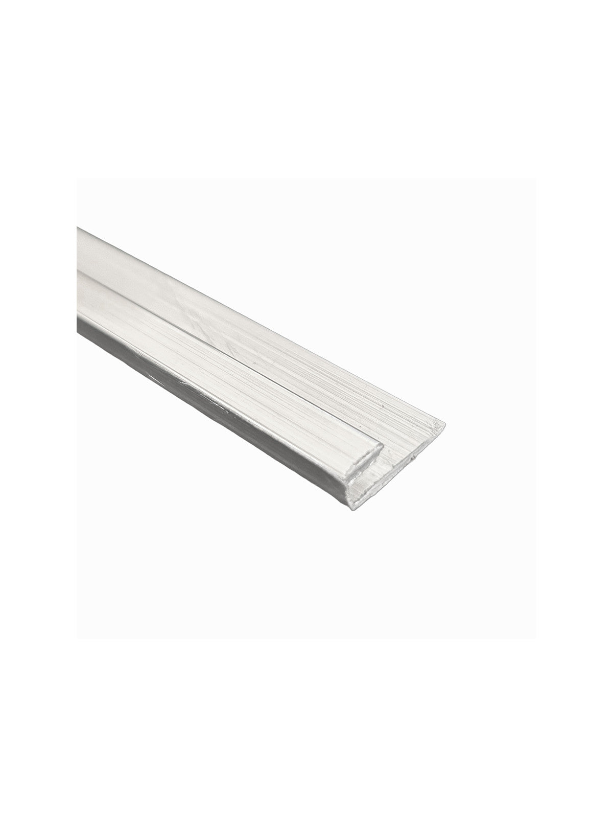Perfil J Aluminio Silver - Molduras - Pisos Manríquez