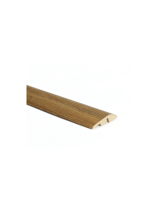 Cubrejunta Compensación Fotolaminada Roble 45x2.400x12 mm - Pisos Flotantes - Pisos Manríquez